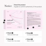 Medicube Salmon pink Sheet Mask Overnight Face Mask Glass Glow Hydrating Firming Moisturizing Anti-Aging All Skin Types 28g 4ea
