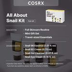 All Snail Kit Hydrating Serum Cream Cleanser and Eye Care From Korea Korean Skin Care Cosmetics Wholesale for Face