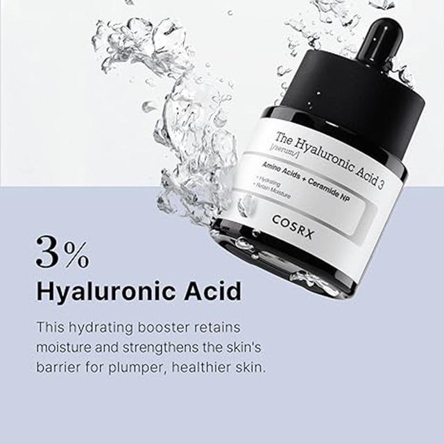 Made in Korea COSRX Hyaluronic Acid 3 Serum 20ml Korean Wholesale Korean Skincare K Beauty Face Care