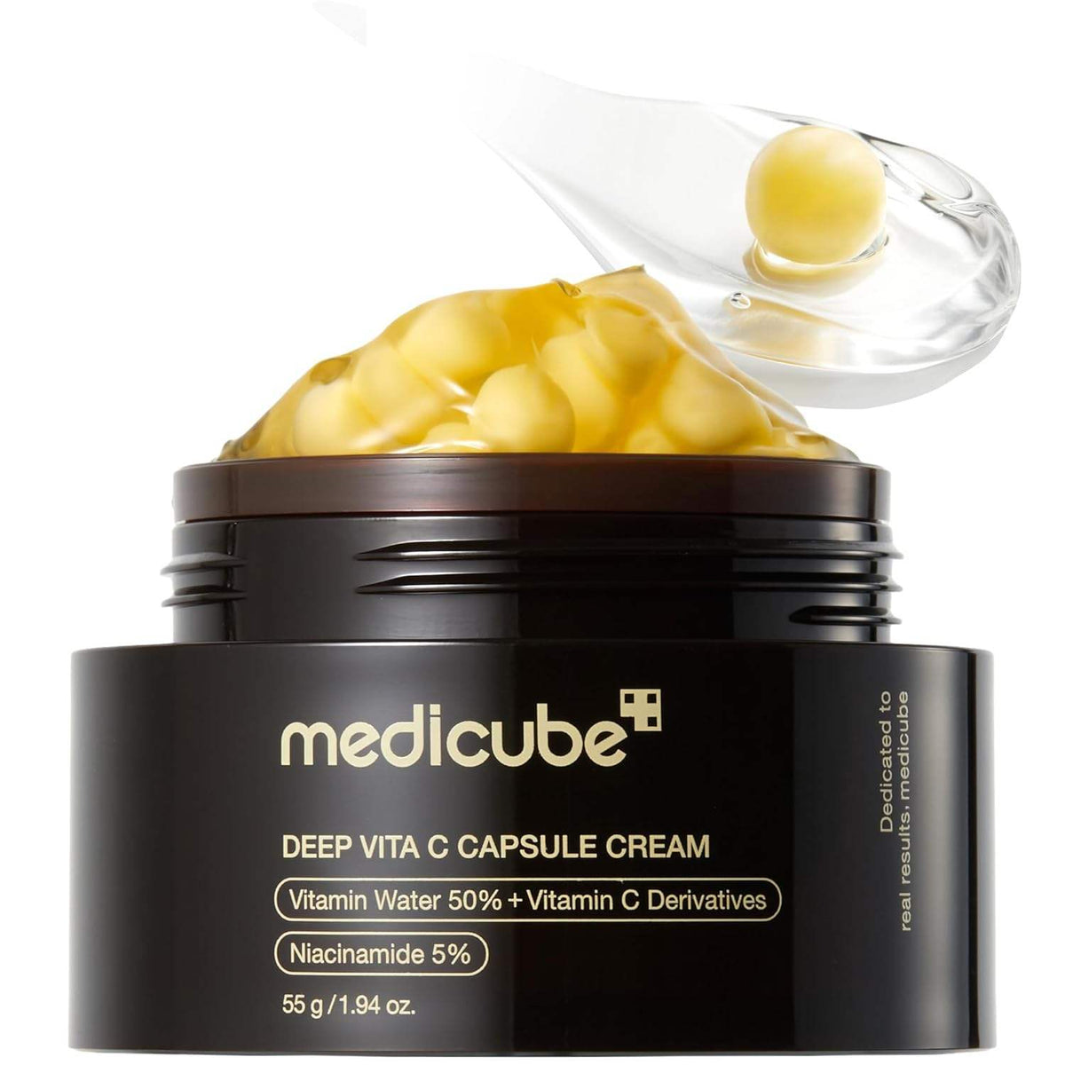 Medicube Bosman Private Label Deep Vitamin C Golden Capsule Face Cream Moisturizer with Liposome for Wrinkles Skin Care